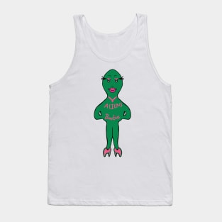 Alien barbie end the Trend Tank Top